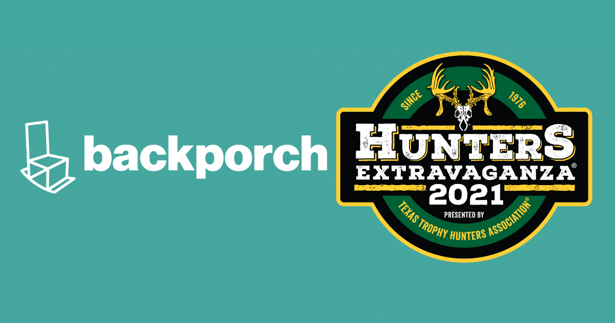 backporch at Hunters Extravaganza 2021